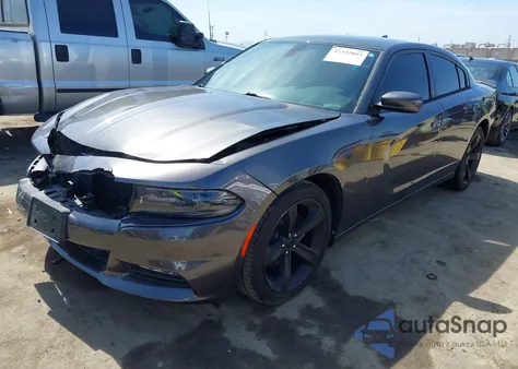 2017 Dodge Charger Sxt Rwd из США, поврежденный, VIN 2C3CDXHG5HH575721